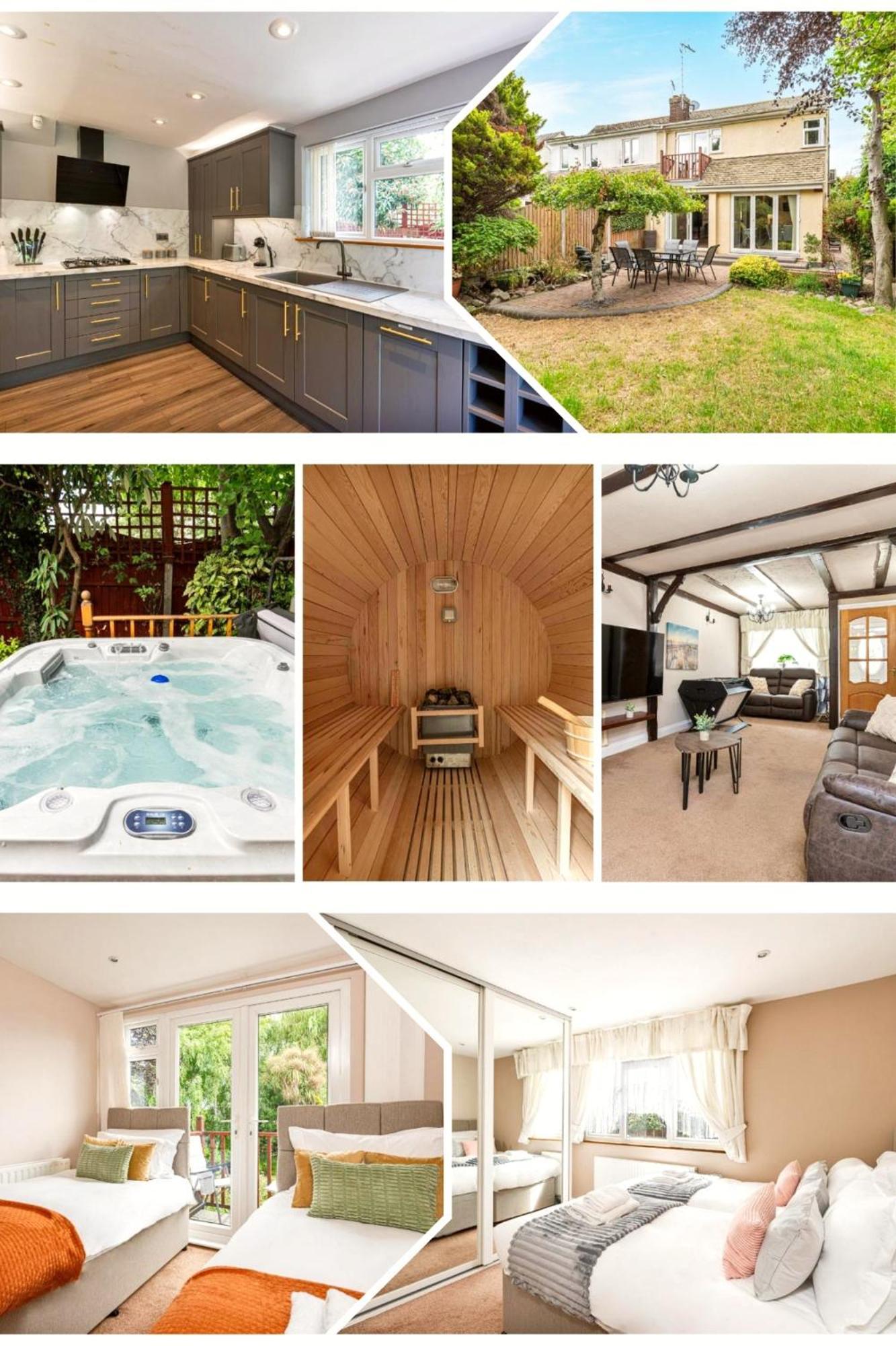 Nature'S Serenade:3Br Classic Home-Jacuzzi & Sauna Canvey Island Exterior photo